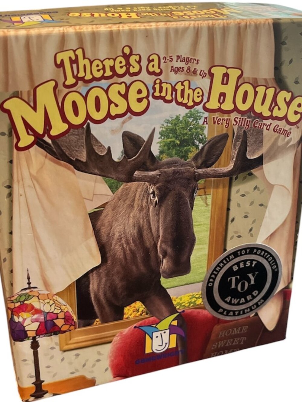 GAME There's A Moose in the House Card Game Gamewright Age 8+
